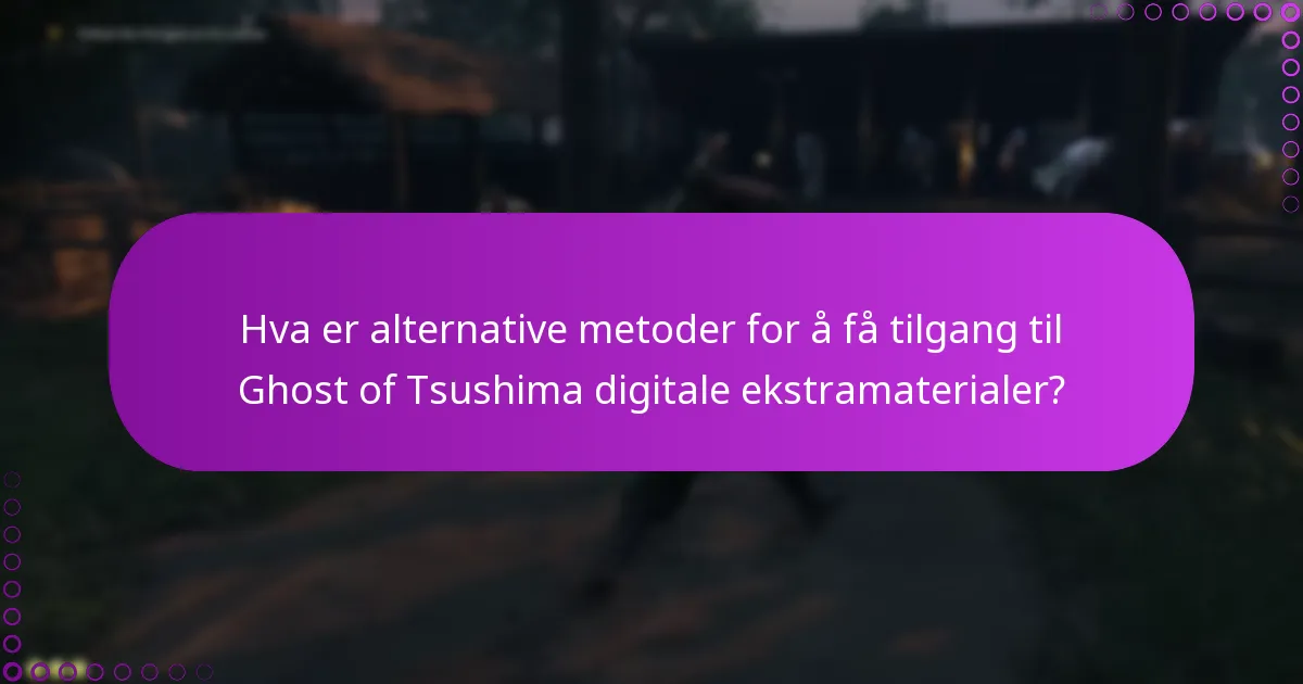 Hva er kvalifikasjonskriteriene for innløsning av Ghost of Tsushima-koder?