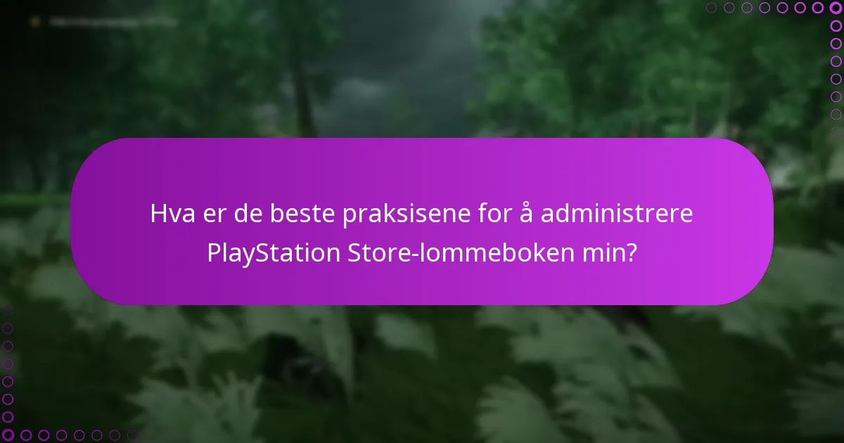 Hvordan kan jeg sjekke saldoen på PlayStation Store-lommeboken min?