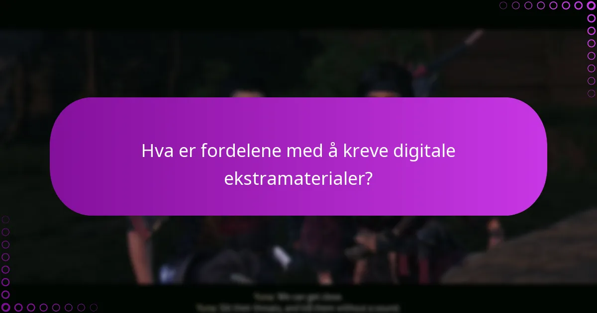 Hva er kvalifikasjonskriteriene for digitale ekstramaterialer til Ghost of Tsushima Special Edition?