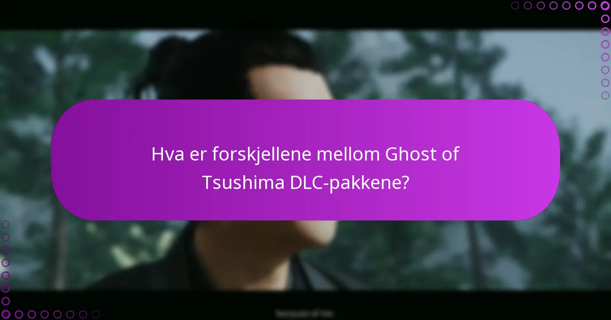 Hvordan laste ned og installere Ghost of Tsushima DLC?