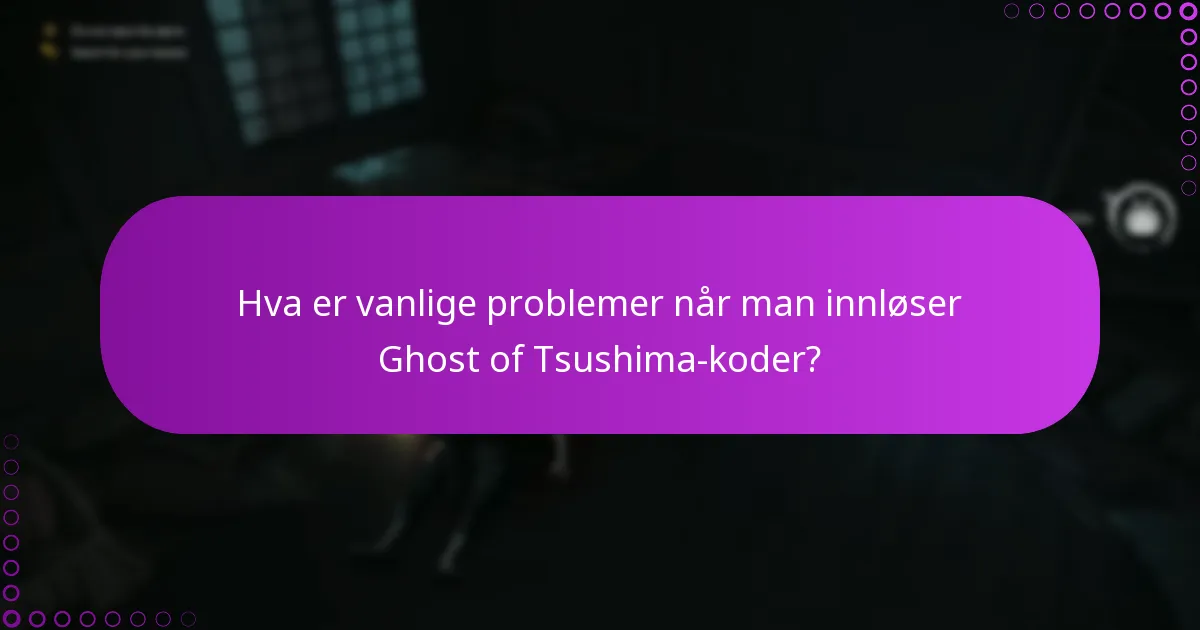 Hva er trinnene for å innløse Ghost of Tsushima-koder?